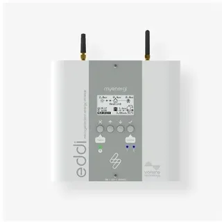 myenergi Eddi V2.1 - Energiemanager für die die selbsterzeugte Energie der PV-Anlage-EDDI-16A1P02H - Schwarz
