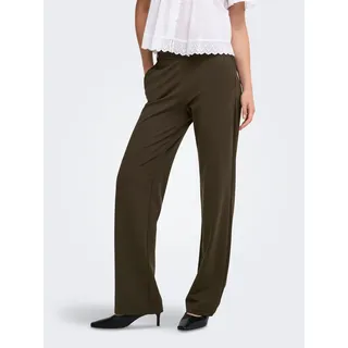 Only Onlpoptrash Straight Hosen Braun M 38