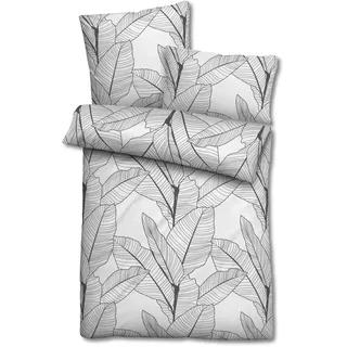 Mikrofaser Seersucker Bettwäsche 135 x 200 + 80 x 80 cm + 40 x 80 cm 3-teilig