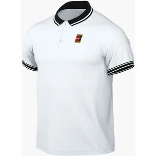 NikeCourt Heritage Men"s Herren Tennisshirt Poloshirt weiß