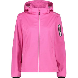 CMP Woman Jacket Zip Hood fuxia mel. (C524) 42