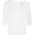 Damen Leichtes Weiches Modal-3/4-arm Mcs004 T-Shirt Vanilla-White L EU