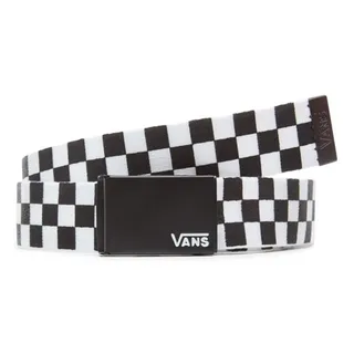 Vans Herrengürtel Polyester Schwarz/Weiß One Size