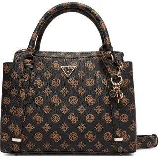 GUESS Daryna II Umhängetasche mit 2 Fächern, Mokka-Logo, Einheitsgröße