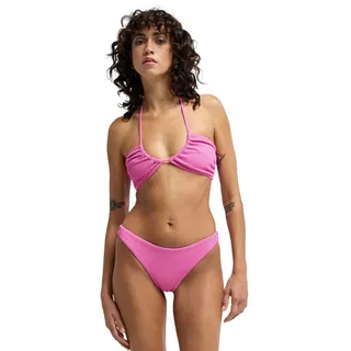Bikini-Hose BILLABONG "Summer High Tanga", Damen, Gr. L, US-Größen, pink (guava), Obermaterial: 69% Polyester, 23% Polyester, 8% Elasthan., Badehosen Bikini-Hose