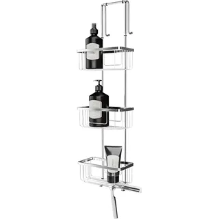 Schulte ExpressPlus Duschablage zum Hängen 3 Etagen Chromoptik