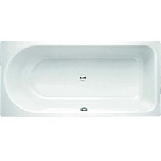 Bild Badewanne Ocean Low-Line 160x70 cm, 8831, Überlauf vorne, weiss, Farbe: Weiß