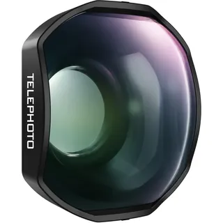 Freewell Teleobjektiv für DJI Osmo Pocket 4/3 & Xtra Muse | 2-fache optische Vergrößerung für Porträts, Wildtiere, Reisen mit Details und Reichweite