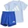 Unisex Essentials Big Logo Track Suit glow blue/white 9-12 Months