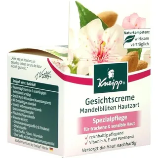 Kneipp Spezialpflege Mandelblüten Hautzart Gesichtscreme 50 ml