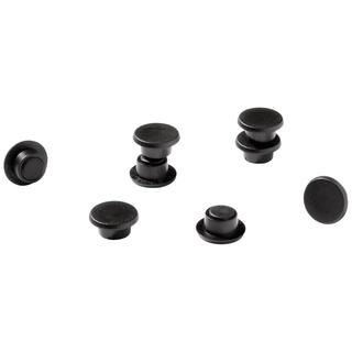 Durable Magnet 475101 (Ø) 15mm rund Schwarz 1 Set 475101