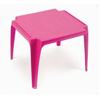 PROGARDEN Tavolo Kinder-Stapeltisch 50 x 50 x 44 cm pink