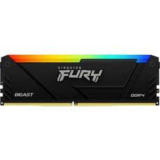 Bild FURY Beast RGB DIMM 32GB, DDR4-2666, CL16-18-18 (KF426C16BB2A/32)