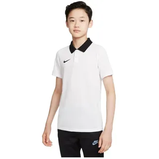 Nike Dri Fit Park Kurzarm-poloshirt - White / Black / Black - 8-9 Jahre