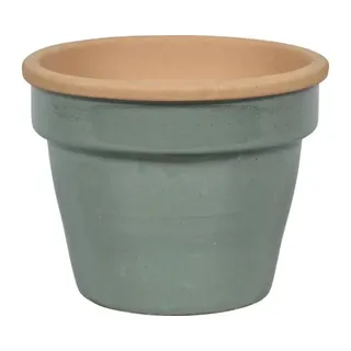 Pflanztopf Lafiora Ton Ø 27 cm H 22 cm grau