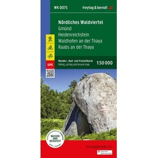 Nördliches Waldviertel, Wander-, Rad- und Freizeitkarte 1:50.000, freytag & berndt, WK 0075