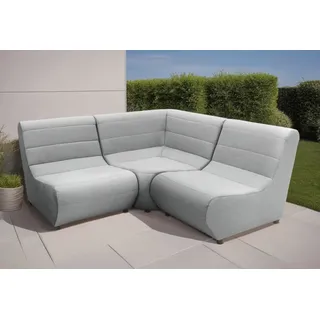 DOMO collection Sofa-Eckelement Soleil Outdoor silber