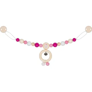 goki 65266 - Kinderwagenkette Eisbär mit Clips