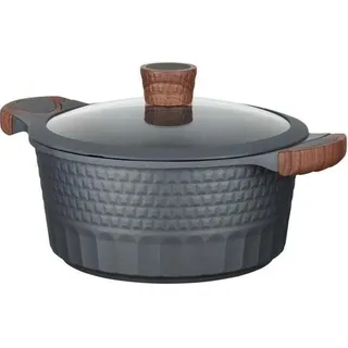 Resto Kitchenware Capella, 4,6 l, Rund, Schwarz, Holz, Aluminium, Schwarz, Holz, Aluminium, Holz - Schwarz