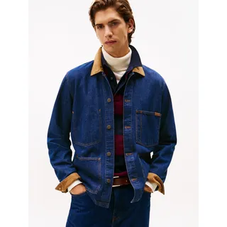 Tommy Hilfiger »CHORE JACKET« Freizeitjacke, Übergangsjacke mit Cord-Kragen, regular fit