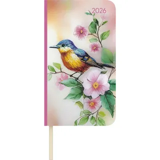 ALPHA EDITION GmbH & Co. KG Lady Journal Slim Bird 2026 Weiß