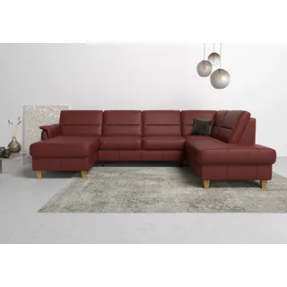 Home Affaire Wohnlandschaft Mikrofaser 3-Sitzer rot
