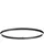Ideal Oracle Slim 1-flg 90 cm rund Schwarz