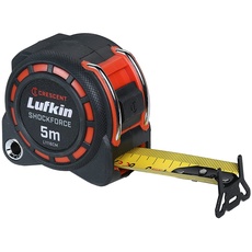 Lufkin L1116CM 3cm x 5m Shockforce Doppelseitiges Maßband, 30 Meter Fall Getestet - Version mit Gelber Klinge