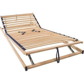 Sleeptex Lattenrost , Holz, Kunststoff , Birke , Schichtholz , 100x200 cm , Made in Germany , Über- und Sondergrößen erhältlich, Federholzleisten verleimt, Federleisten mit Duokappen, individuelle Liegehärteeinstellung, verstellbar, alternative Größen erhältlich , Schlafzimmer, Lattenroste, verstellbare Lattenroste