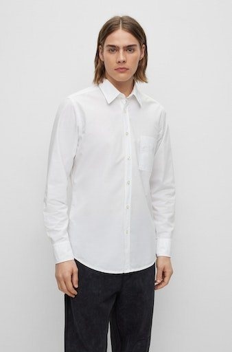 Bild von ORANGE Langarmhemd »Relegant_6«, mit praktischer Brusttasche, Weiß