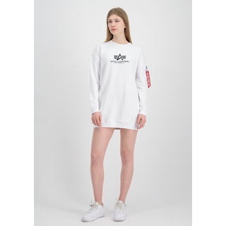 Alpha Industries Sweater »Alpha Industries Women - Sweatshirts Basic Long Sweater OS Wmn« Alpha Industries white XS