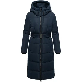 Steppmantel NAVAHOO "Steppmantel Herbstnebel 14", Damen, Gr. XL, blau (navy), Obermaterial: 100% Polyester PES.  Obermaterial: Futter: 100% Polyester PES. 100% Polyester PES., Mäntel Steppmantel