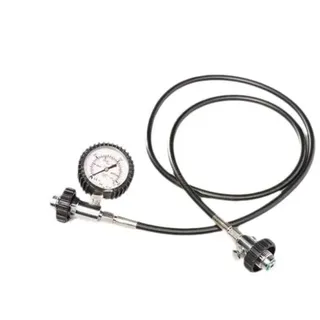 Tecnomar Manometre Din 300 Oxygen Tankausgleicher - Black - One Size