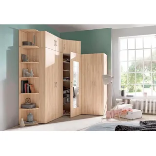 WIMEX Drehtürenschrank Multiraumkonzept 80 x 185 x 54 cm Beige