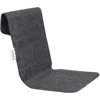 montandor - Infrarot-Heizsitzbezug - Für Drinnen und Draußen - Für Zuhause, Café, Restaurant, Terrasse - Infrarot-Technologie - Kabellos - Wiederaufladbarer Akku - 48x145 cm - Dunkelgrau