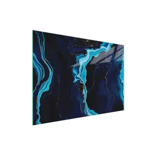 Glasschneidebrett 30x22 Marmor