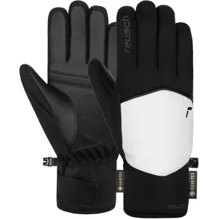 Reusch Amira Gore-TEX warme, wasserdichte, Winddichte und atmungsaktive Winterhandschuhe Fingerhandschuhe Sporthandschuhe Skihandschuhe Damen mit Ziegenleder für Damen