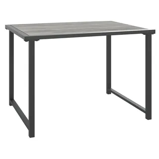 vidaXL Gartentisch Anthrazit 55x40x37 cm Stahl - Grau