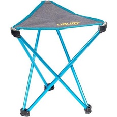 Bild von Trinity L Mini Dreibein Hocker Campinghocker 150 kg Farbe: Grey/blue