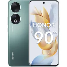 HONOR 90 5G Smartphone mit 200MP Dreifach-Kamera, 12GB+512GB, Android Handy 6.7" AMOLED Display120Hz, 5000mAh, Dual SIM & NFC - Grün