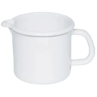 Riess Schnabeltopf Ø9cm 0,5Liter Emaille Classic Weiss