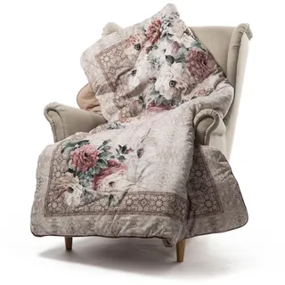 Caleffi - Heizdecke Royal Faberge cm. 130 x 170 cm, Taupe