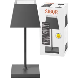 Sigor Nuindie mini eckig graphitgrau Easy-Connect