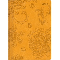 Ladytimer Deluxe Honey 2023 - Taschen-Kalender A6 (10,7x15,2 cm) - Tucson Einband - mit Motivprägung - Weekly - 192 Seiten - Alpha Edition
