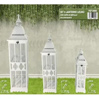 FGF IMPORT EXPORT L.Leg.W. Laterne 3 Stück 93083, wie abgebildet