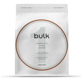 Bulk 1, Weiße Schokoladenkokosnuss, 3 kg | Complete Food Shake, Hoher Proteingehalt