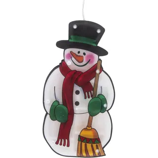WERKA PRO Leuchtender Schneemann 10LED 13,3 x 25 x 2,6 cm