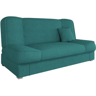Mirjan24 Schlafsofa Gabi , Türkis , Kunststoff , Kiefer , Rechteckig , 175x80x80 cm , Babymöbel & Kindermöbel, Kinderzimmer & Jugendzimmer, Schlafsofas
