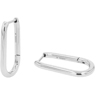 Tom Tailor Creolen Edelstahl Silber 2100545 24 mm