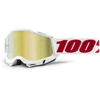 100% Accuri 2 Goggle, Erwachsene, Denver mit Echte Goldlinse